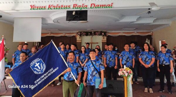 Turut Serta Menjaga Kerukunan Umat Beragama, BRIGSENA GAMKI Kabupaten Malang Dilantik
