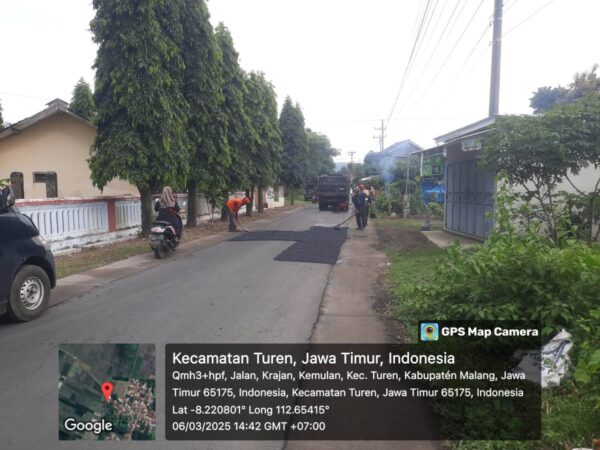 Perbaikan Jalan Tawangrejeni – Sidorejo, Guna Memperlancar Lalu-lintas Jelang Hari Raya 1446 H