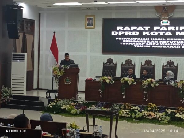 Rapat Paripurna Pembahasan terhadap LKPJ Wali Kota Malang 2024