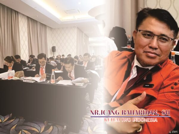 Icang Rahardian Ketum IWO Indonesia, Raih Lima Sertifikat Keahlian Hukum dari ESAS Management
