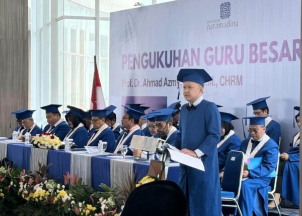 Universitas Paramadina Kukuhkan Profesor Ahmad Azmy sebagai Guru Besar, “Kebahagiaan Karyawan adalah Kunci Kesuksesan Organisasi”