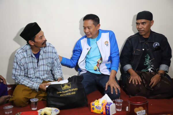 Wali Kota Wahyu Hidayat Jenguk dan Pastikan Kesehatan Korban PBM