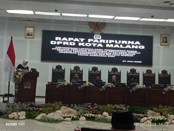 Catatan Penting Disampaikan Banggar DPRD Kota Malang saat Paripurna