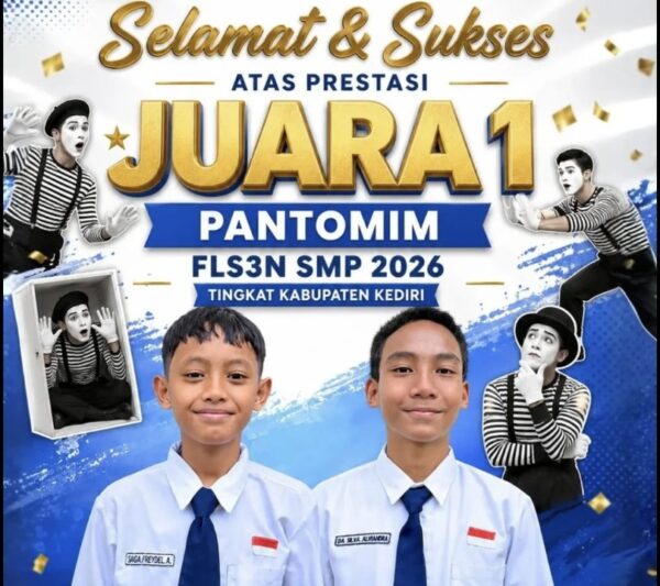 Siswa SMPN 2 Pare Kembali Torehkan Prestasi Non Akademik