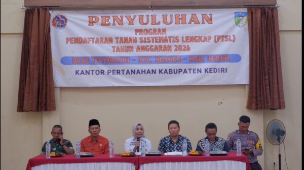 Kejari Kabupaten Kediri Gencar Berikan Penyuluhan Program PTSL
