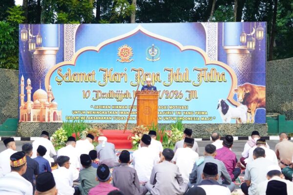 Salat Iduladha 1447 H dan Penyembelihan Hewan Qurban di Madivif 2 Kostrad