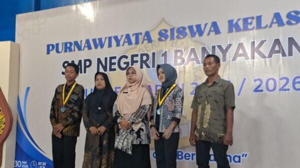 Purnawiyata SMPN 1 Banyakan : Kesuksesan ditentukan Kerja Keras, Bukan Sekolah Favorite