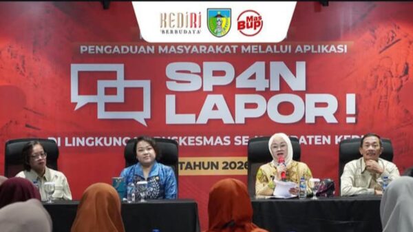 Pemkab Kediri Dorong Pengelola Aduan SP4N Lapor Puskesmas Lebih Responsif