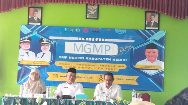 Rakor MKKS dan Pembukaan MGMP SMP Negeri Kabupaten Kediri