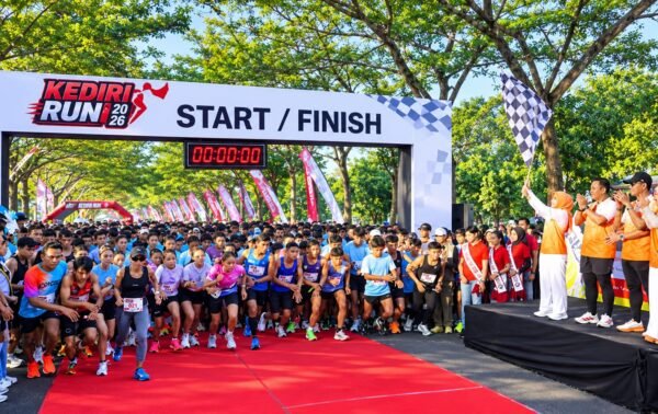 Kediri Run Bangkitkan Sport Tourism 1700 Pelari Padati Kawasan SLG