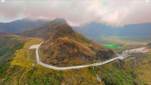 Jalan Beton 243 Meter Menuju Kawah Kelud Dikebut hingga Area Parkir Ojek