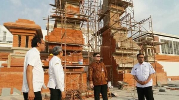 Bupati Kediri Meninjau Progres Pembangunan Museum Sri Aji Joyoboyo Tahap 3